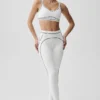 Airbrush Heart Throb Bra - White/Black