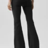 Airbrush Low-Rise Bootcut Legging - Black