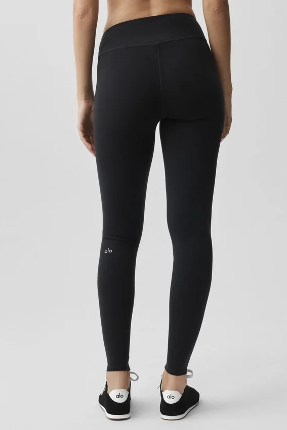 Airbrush Low-Rise Legging - Black