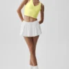 Breezy Tennis Skirt - White
