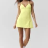 Airbrush Splendor Dress - Sunshine