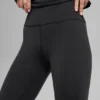 Airbrush Winter Warm High-Waist Nocturne Legging - Black