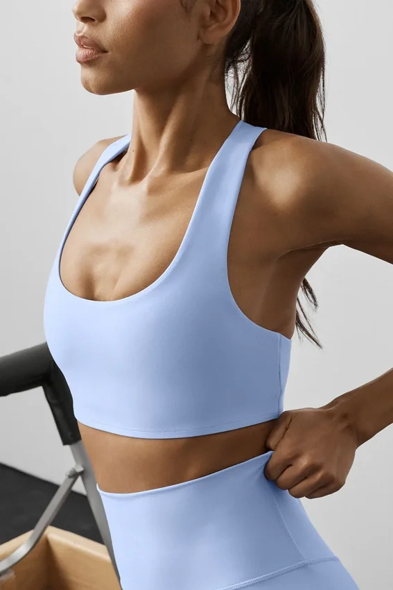 Airlift Advantage Racerback Bra - Light Provence Blue