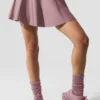 Airlift Down the Line Tennis Skirt - Smoky Quartz