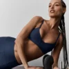 Airlift Fine Line Bra - Navy