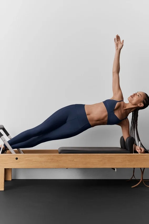 Airlift High-Waist 7/8 Fine Line Legging - Navy