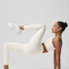 Airlift High-Waist 7/8 Horizon Legging - Ivory