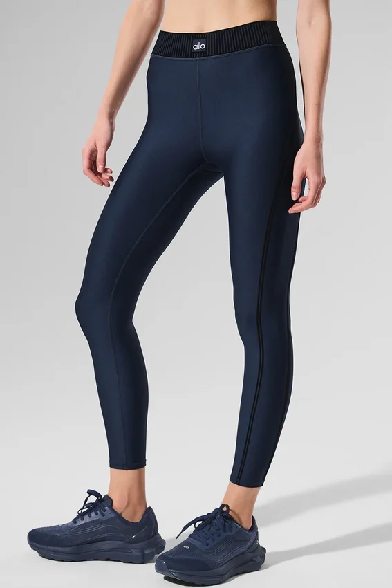 Airlift High-Waist 7/8 Line up Legging - Navy