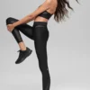 Airlift High-Waist 7/8 Rebel Legging - Black