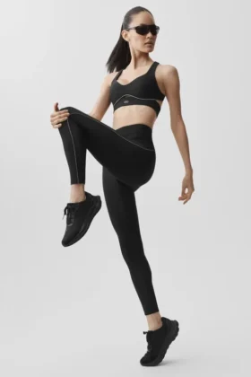 Airlift High-Waist 7/8 Speedwork Legging - Black