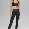 Airlift High-Waist Alignment Legging - Black/White