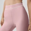 Airlift High-Waist Alignment Legging - Vintage Pink/White