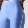 Airlift High Waist Charger 7/8 Legging - Crystal Clear Blue/White