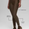 Airlift High-Waist Suit up Legging - Espresso