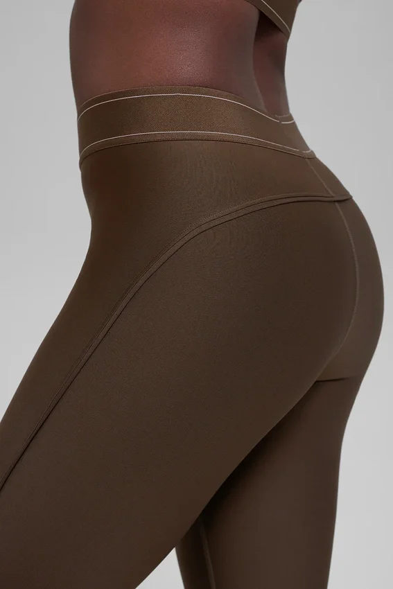 Airlift High-Waist Suit up Legging - Espresso