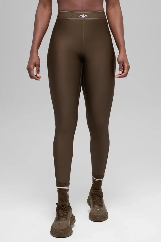 Airlift High-Waist Suit up Legging - Espresso