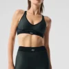 Airlift Line up Bra - Charcoal Green