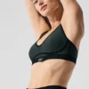 Airlift Line up Bra - Charcoal Green