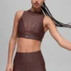Airlift Mesh Infatuation Bra - Brownstone