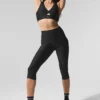 Airlift Mesh Just Right Bra - Black