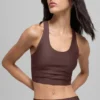 Airlift Super Sleek Bra Tank - Brownstone