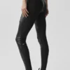 Airlift Winter Warm High-Waist Supermoto Legging - Black