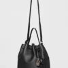 Alo Balance Bucket - Black Leather