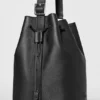 Alo Balance Bucket - Black Leather