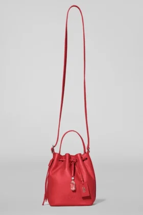 Alo Mini Balance - Bright Red Leather