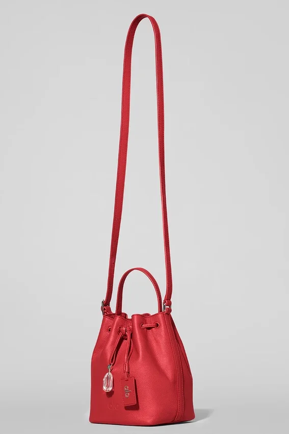 Alo Mini Balance - Bright Red Leather