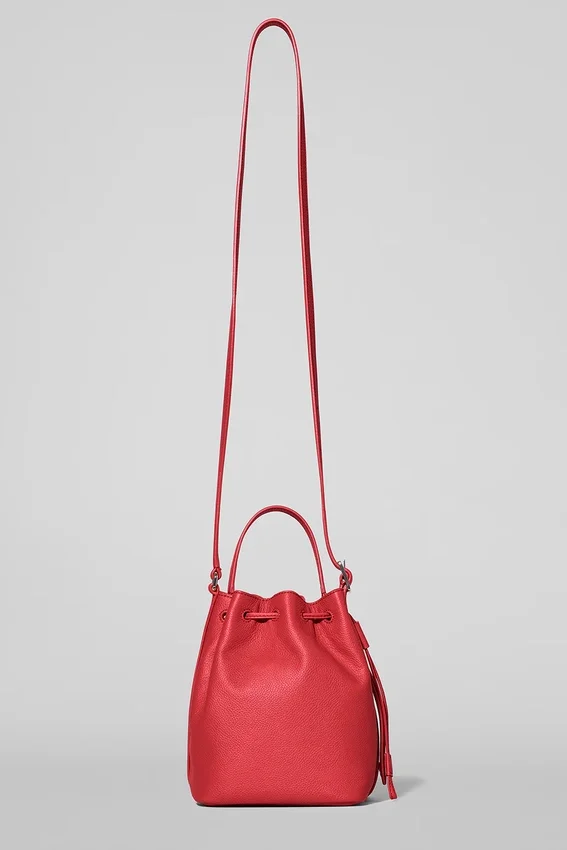 Alo Mini Balance - Bright Red Leather