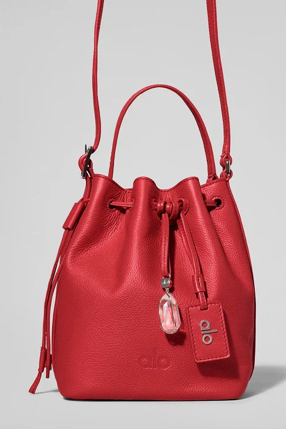 Alo Mini Balance - Bright Red Leather