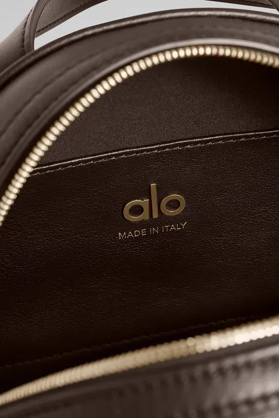 Alo Mini Odyssey - Espresso Leather