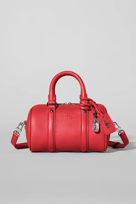 Alo Mini Voyage - Bright Red Leather