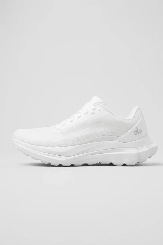 Alo Runner - White/White