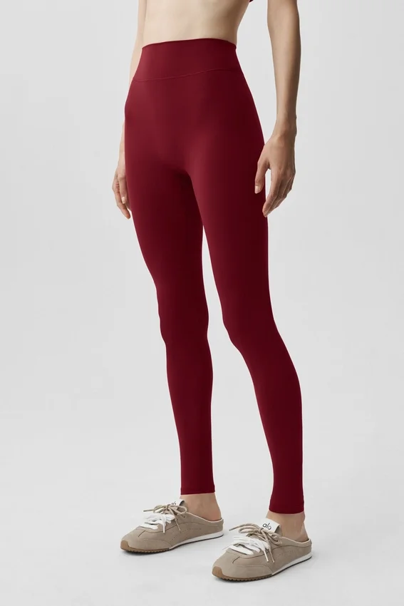 Alo Softsculpt 7/8 Define Legging - Summer Romance Red