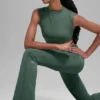 Alo Softsculpt Capped out Short Sleeve - Clover Green