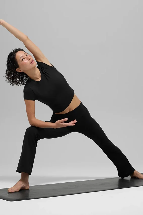 Alo Softsculpt High-Waist 7/8 Bootcut Legging - Black