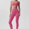 Alo Softsculpt Amp It up Bra - Paradise Pink