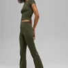 Alo Softsculpt High-Waist Bootcut Legging - Green Olive