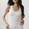 Alo Softsculpt No Nonsense Bra Tank - White