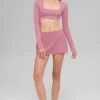 Alo Softsculpt Precision Long Sleeve Bra - Pink Wild Rose