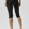 Alo Softsculpt Shoreline Capri - Black