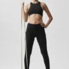 Alo Softsculpt High-Waist 7/8 Superset Legging - Black