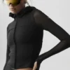 Alo Softsculpt Superset Full Zip Jacket - Black