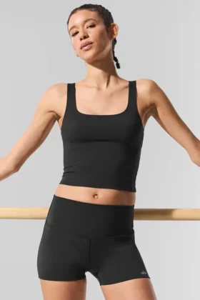 Alo Softsculpt Tank - Black