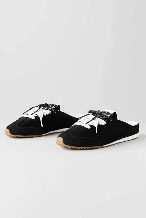 Alo Sunset Sneaker Mule - Black