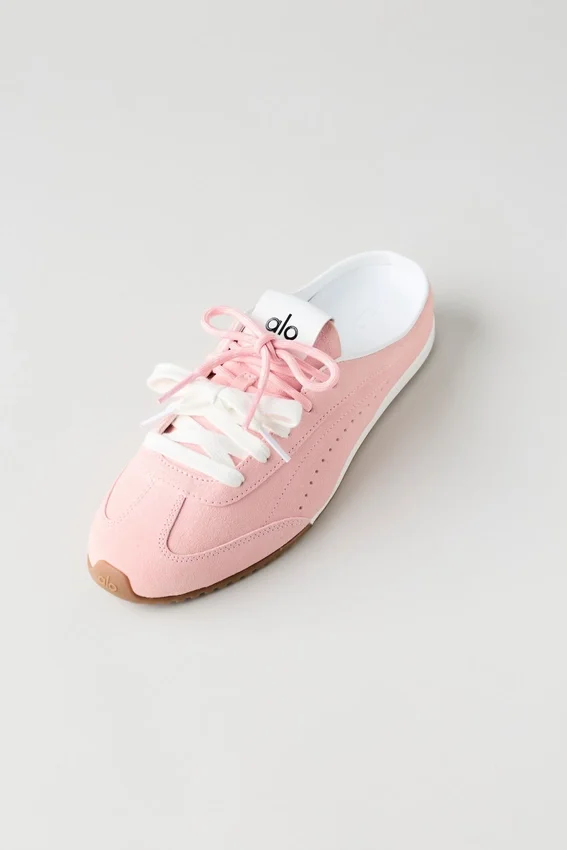Alo Sunset Sneaker Mule - Sundrenched Pink
