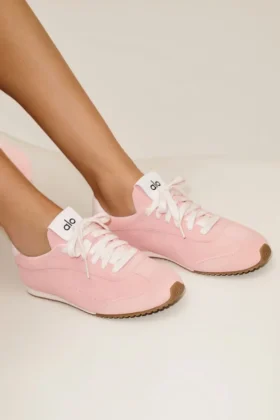 Alo Sunset Sneaker - Sundrenched Pink