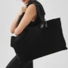 Alo Tranquility Tote - Espresso Suede